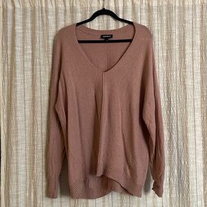 Blush Pink Oversized Sweater